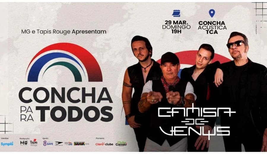 Concha para Todos — Camisa de Vênus